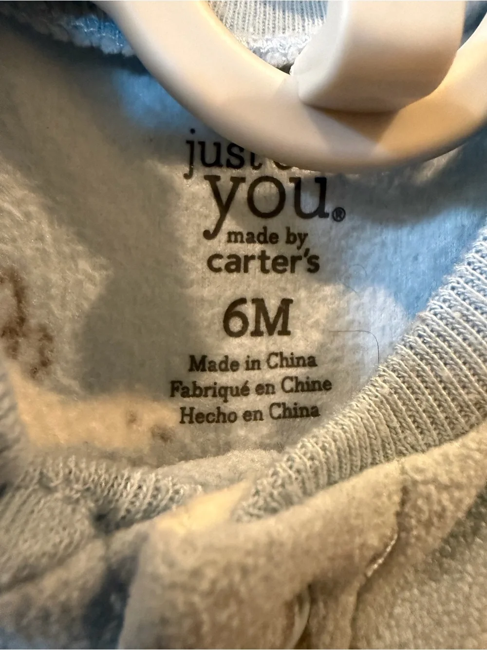 Carter's Baby Boys Footie Pajama Rompers Bundle of 2 Size 6 Months
